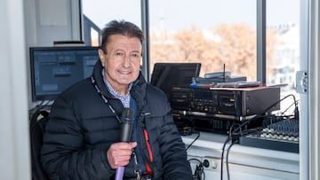 Rafa, el speaker del Rayo.