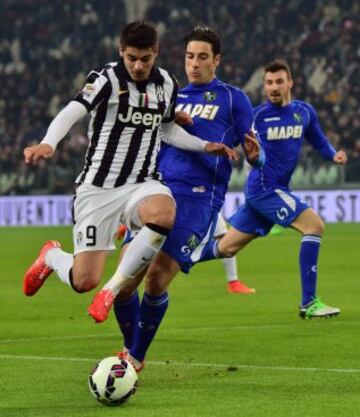 Juventus visitó a Sassuolo en el cierre de la fecha en Italia.