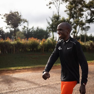 Eliud Kipchoge: "training hurts more than a marathon"