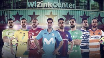 Cartel oficial de la Copa de Espa&ntilde;a de F&uacute;tbol Sala que se celebra del 15 al 18 de marzo en el WiZink Center de Madrid.