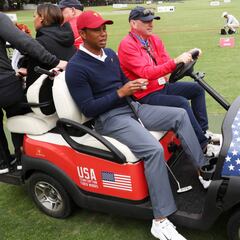 Tiger Woods se estrena en la Presidents de capitán-jugador