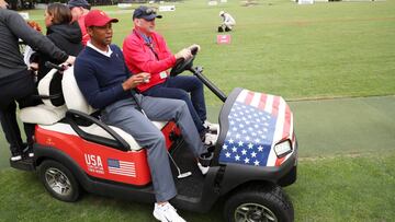 Tiger Woods se estrena en la Presidents de capitán-jugador