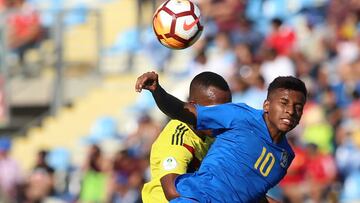 La nueva estrella brasile&ntilde;a atendi&oacute; AS tras su debut en el Sudamericano Sub 20. Habl&oacute; sobre su rol en Brasil, Vinicius Jr. y tambi&eacute;n sobre el Real Madrid.