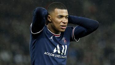 Kylian Mbappé, jugador del PSG.