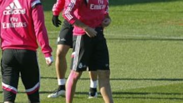 Arbeloa se entrena con el grupo y está listo para Getafe