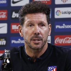 Simeone: "¿Lo de Griezmann en una palabra? Dos: sin-palabras"