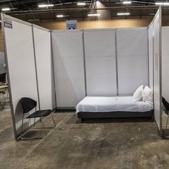 Pabellones médicos en Corferias: distribución de los enfermos de COVID-19