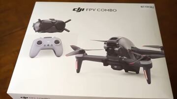 DJI FPV: filtrado el contenido de la caja del nuevo dron de carreras