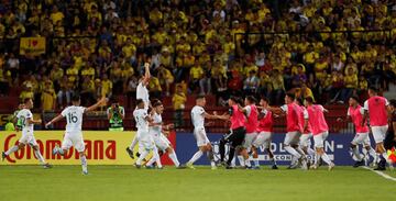 Mira las mejores imágenes del partidazo entre Argentina y Colombia