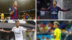 Transfer record & metatarsal misery - Neymar's ups and downs