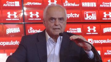 El presidente de San Pablo dio positivo de COVID-19