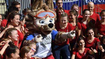 Multitudinario Flashmob en Kazán con la canción del Mundial