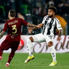McKennie y Weah participan en el empate entre Roma vs Juventus