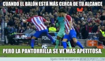 Los memes más divertidos del partido de Copa entre Atlético y Barcelona