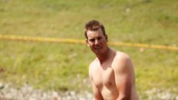 En "la cima" del golf mundial despu¨¦s de jugar en calzoncillos