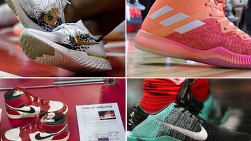 Revolución en las zapatillas: la NBA permitirá todos los colores