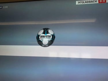 El incre¨ªble gol fantasma del Bayern en Borussia Park