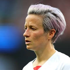 Megan Rapinoe, suplente en las semifinales ante Inglaterra