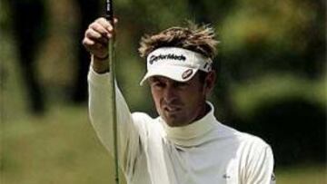 <b>LÍDER.</b> El francés está líder tras la primera jornada aunque el español Jímenez aún tiene posibilidades.