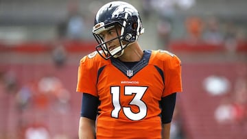 Aunque se encuentre con gesto triste, puede que las posibilidades de Trevor Siemian pasen por los Buffalo Bills.