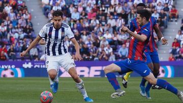 Guardiola y Salisu dan la primera victoria en casa al Valladolid ante el Eibar