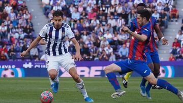 Guardiola y Salisu dan la primera victoria en casa al Valladolid ante el Eibar