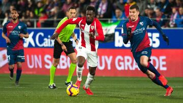 El Athletic corta las alas a un Huesca muy competitivo