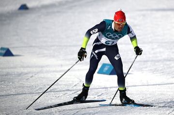 El esquiador de fondo de 31 años participará hasta en cuatro ocasiones en estos juegos: el día 6 a las 8:00 en la final de Esquiatlón; el día 8 a las 9:50 en la final de Esprint libre; el día 11 a las 8:00 en la final de 15 kilómetros libre y el día 19 a las 7:00 en la final de los 50 kilómetros libre.