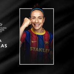Alexia Putellas y el Barça reinan en los premios de la UEFA