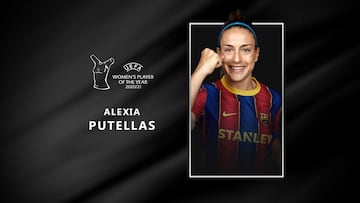 Alexia Putellas y el Bar?a reinan en los premios de la UEFA