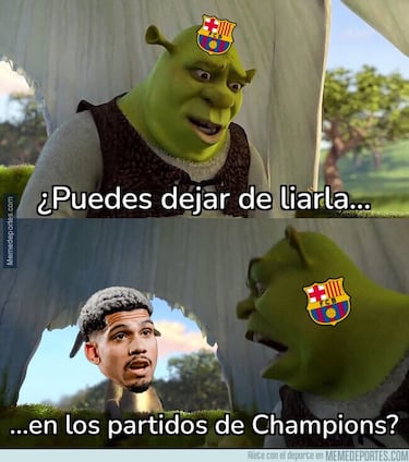 Los memes, sin piedad con la derrota del Barcelona