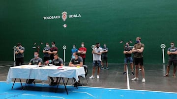 Marejada en la empresa Baiko, de pelota profesional