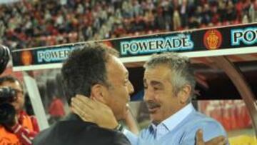 <b>CAPARRÓS Y PRECIADO. </b>Se verán hoy las caras en un partido en el que habrá muchos cambios.