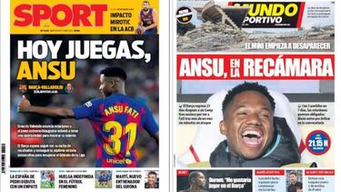 Prisas con Ansu