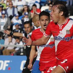 Vargas anotó a la UC y dejó atrás su peor racha goleadora