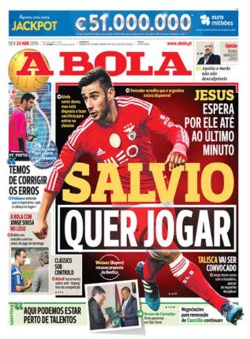 Portadas de la prensa deportiva