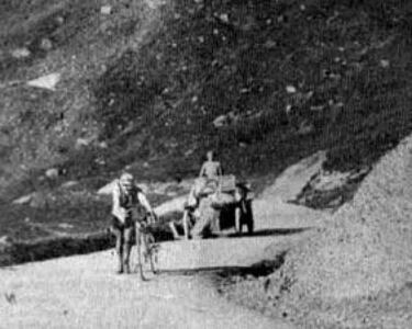 Octave Lapize dominó los Pirineos asesinos