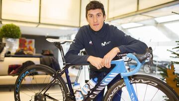 El ciclista del Movistar Marc Soler.