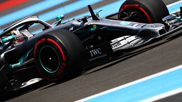 Lewis Hamilton (Mercedes W10). Francia, F1 2019.