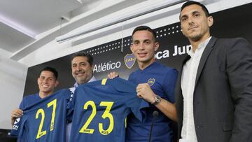 Jorman Campuzano fue presentado por Boca Juniors