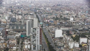 HANDOUT - 16 August 2020, Peru, Lima: An aerial view shows the deserted streets of Lima during curfew which was imposed to curb the spread of the coronavirus pandemic. Photo: Luis Enrique Saldana/Pr&auml;sidentschaft Peru/dpa - ACHTUNG: Nur zur redaktionellen Verwendung und nur mit vollst&auml;ndiger Nennung des vorstehenden Credits
 
 
 16/08/2020 ONLY FOR USE IN SPAIN