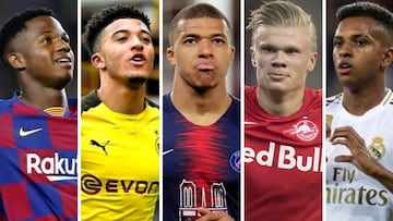 Europe's new crop of idols: Ansu Fati, Sancho, Rodrygo, Haaland...