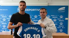 Domingos Duarte ya posa como jugador del Depor