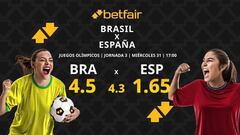 Brasil vs. España: horario, dónde ver, pronósticos y estadísticas