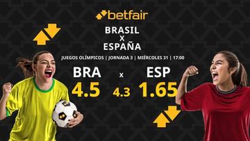 Brasil vs. España: horario, dónde ver, pronósticos y estadísticas