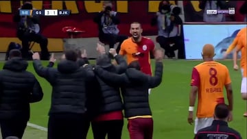 Se cae Estambul: gol decisivo de Arda Turan y locura máxima en la celebración