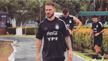El argentino tampoco pudo estar presente ante Chile tras dar positivo de Coronavirus.