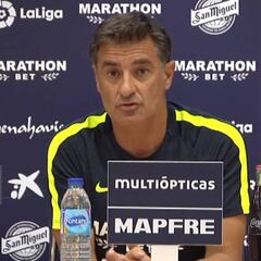 Míchel: "Estamos mal de punto, pero no de juego"