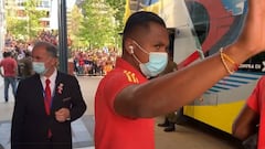 Colombia recibe amplio apoyo antes de entrenar en Santiago