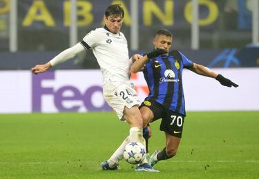 El Inter de Alexis Sánchez no quiso ser líder en la Champions